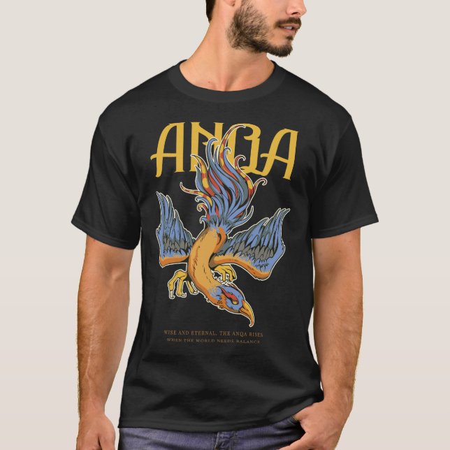 T-shirt Mythic Anqa - Eternal Flame Phoenix Tee (Devant)