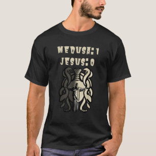T-shirt Mythologie grecque amusante Christian Medusa Jesus