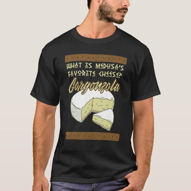 T-shirt Mythologie grecque ancienne et monstres grecs Medu (Devant)