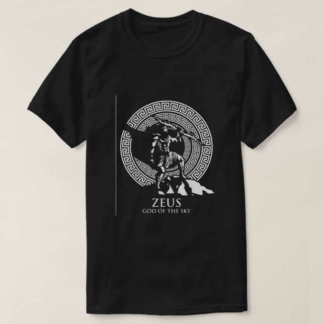 T-shirt Mythologie grecque Chemise ancienne Grèce histoire (Design devant)