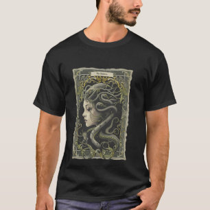 T-shirt Mythologie grecque Medusa Carte Tarot Occulte Dar 
