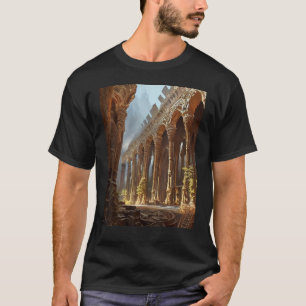 T-shirt Mythologie grecque Temple ruines Grèce Athènes