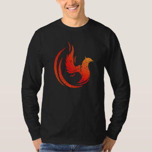 T-shirt Mythologie Mythique Créature Phoenix Flamme d'oise