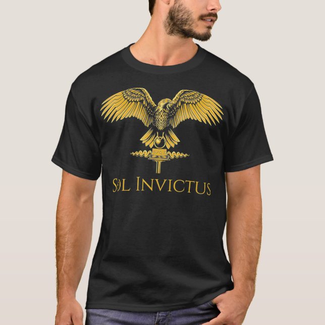 T-shirt Mythologie romaine antique Sol Invictus Ancien Aig (Devant)