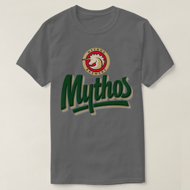T-SHIRT MYTHOS BREWERY T (Design devant)