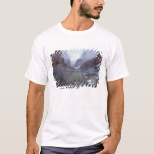 T-shirt NA, États-Unis, Utah, Zion NP, tempête de neige de