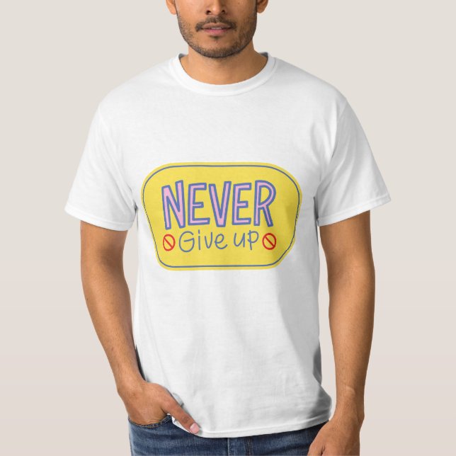 T-shirt n'abandonne pas (Devant)
