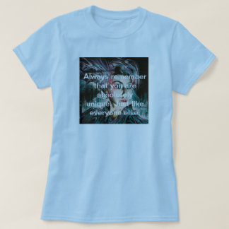T-shirt N'abandonnez jamais