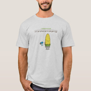 T-shirt N'abandonnez pas à constipation les citations de