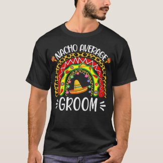 T-shirt Nacho Groom Moyen Cinco De Mayo Rainbow Meican F