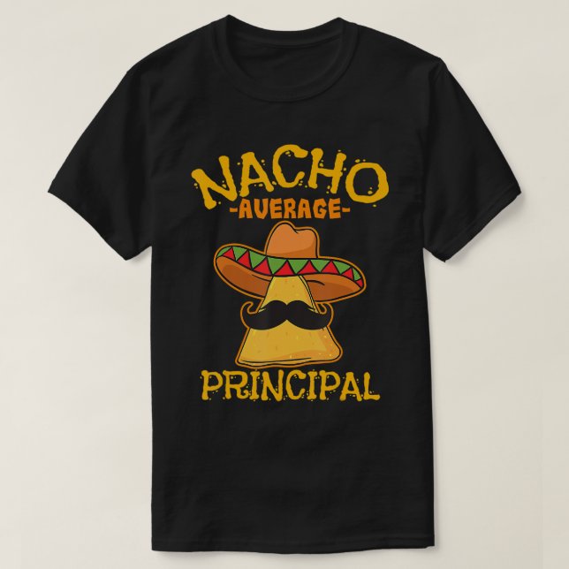 T-shirt Nacho Moyenne Administrateur Principal Directeur C (Design devant)
