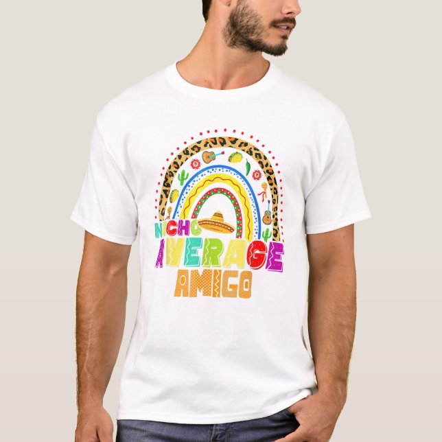 T-shirt Nacho Moyenne Amigo Cute Cinco (Devant)