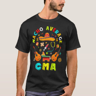 T-shirt Nacho Moyenne Cma Cinco De Mayo Sombrero Mexicain