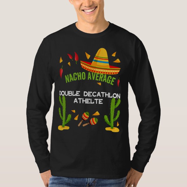 T-shirt Nacho Moyenne Double Décathlon Athelte (Devant)