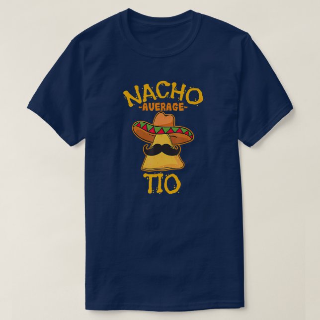 T-shirt Nacho Moyenne Tio Plat Mexicain Oncle Cinco De (Design devant)