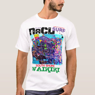 T-shirt NaCL SURF RIVE SUD WAIKIKI