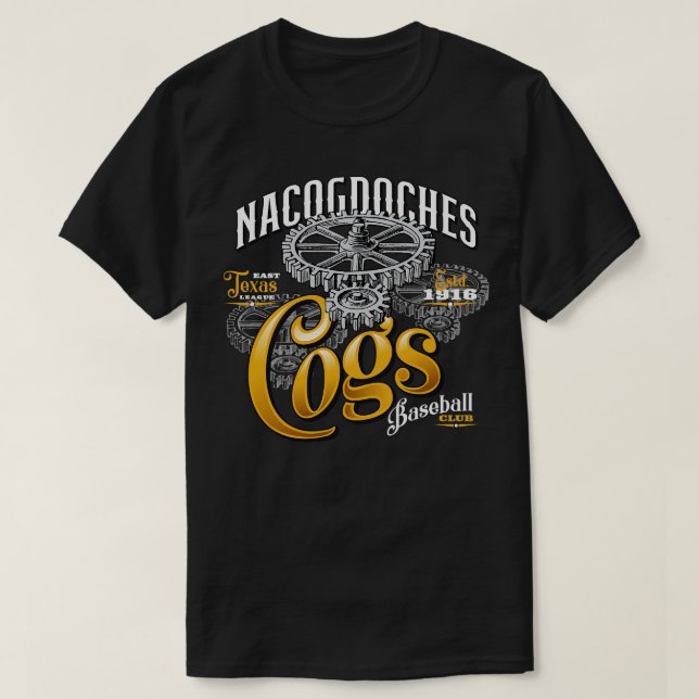 T-shirt Nacogdoches Cogs (Design devant)