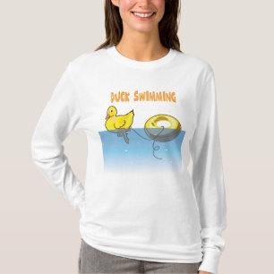 T-shirt Nage de canard