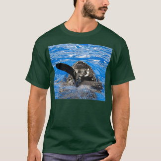 T-shirt Nageoire dorsale d'un orque