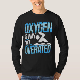 T-shirt Nager Pour Hommes Femmes Et Nager Dans La Piscine