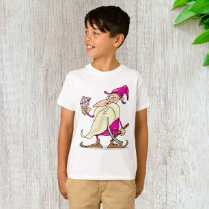 T-shirt Nain Avec Un Diamant