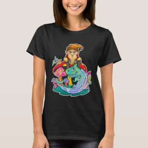 T-shirt Nain de jardin Caméléon Nains de plein air Aventur