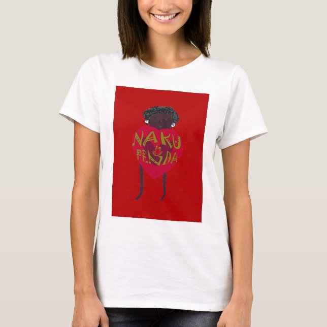 T-shirt Nakupenda Sana Art Print Swahili Design (Devant)