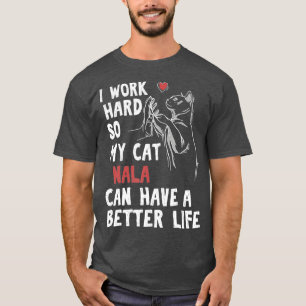 T-shirt Nala Amoureux des chats Feline Propriétaire cadeau