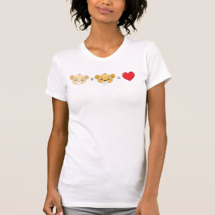 T-shirt Nala+Simba=Amour 2