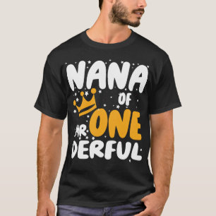 T-shirt Nana de la super fête de M. One Derful corresponda