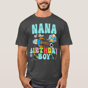 T-shirt Nana De L'Anniversaire Astronaut Boy Space Party