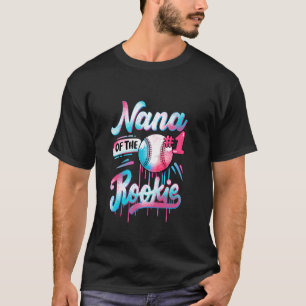 T-shirt Nana de Rookie 1er Anniversaire Baseball Drip Fami