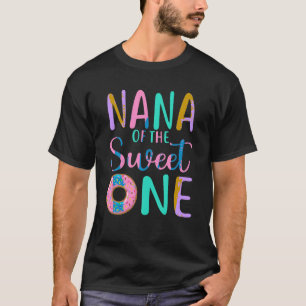 T-shirt Nana de Sweet one Grand-mère 1er anniversaire fill