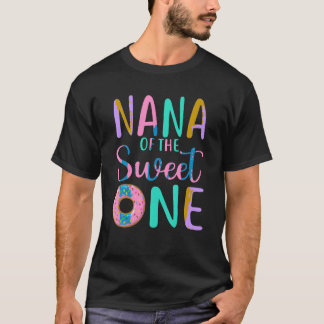 T-shirt Nana de Sweet one Grand-mère 1er anniversaire fill