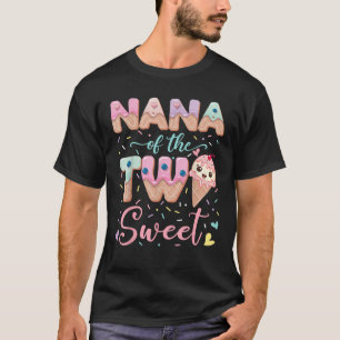 T-shirt Nana Des Deux Gelées Sucrées Lover 2E Anniversaire