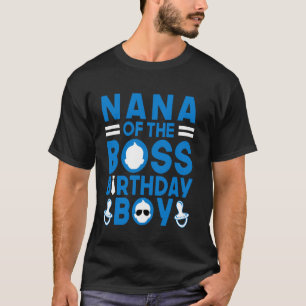 T-shirt NANA du patron garçon fêté drôle bébé famille pa