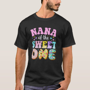 T-shirt Nana du Sweet One 1er Anniversaire Thème Donut Fam