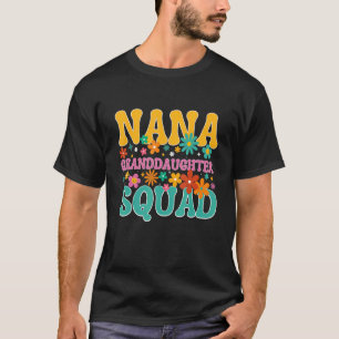 T-shirt Nana Grandgirl Squad super nana Pour Femmes Gra