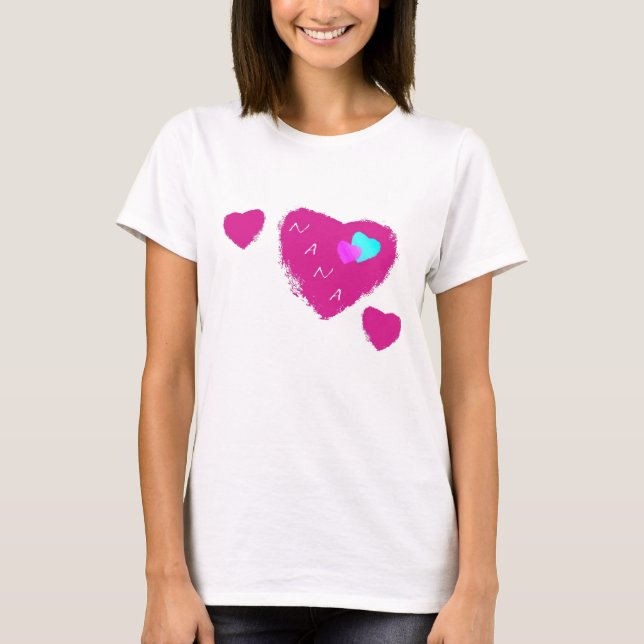 T-shirt Nana Hearts (Devant)