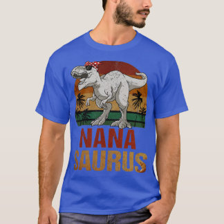 T-shirt Nanasaurus T Rex Dinosaur Nana Saurus Vintage