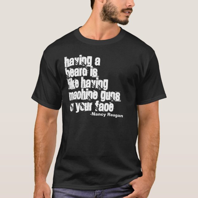 T-shirt Nancy Davis Reagan (Devant)