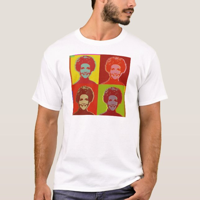 T-shirt Nancy Reagan (Devant)