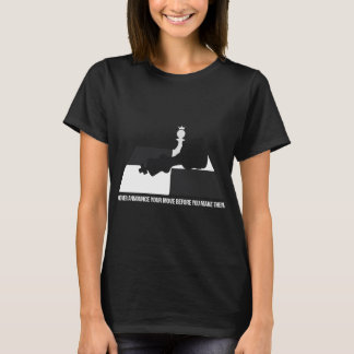 T-shirt N'annoncez jamais votre coup avant de le faire
