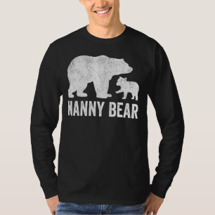 T-shirt Nanny Bear Mères Day Fundy Cub Enfant Italien Gran