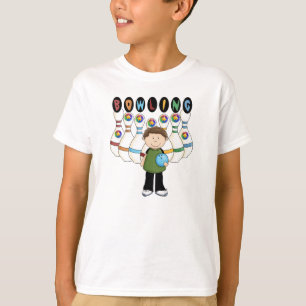 T-shirt Nano sensibilisation sur l'autisme Bowling