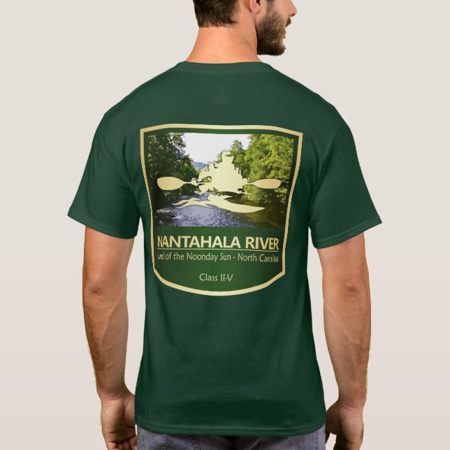 T-shirt Nantahala River (PFK) (Dos)