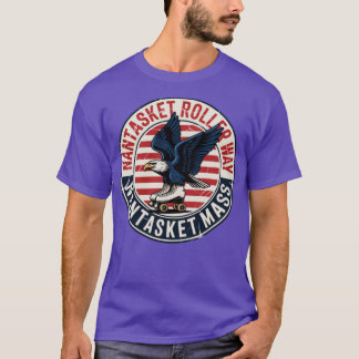T-shirt Nantasket Rollerway Vintage Retro Roller Patinage