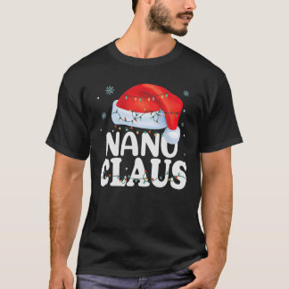 T-shirt Nanu Claus Famille Xmas Correspondance drôle Grand