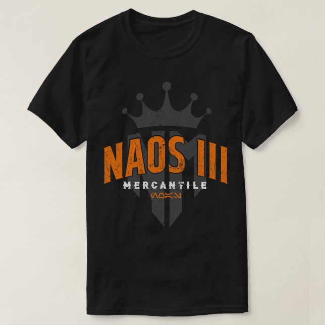 T-shirt NAOS III Mercantile (Design devant)