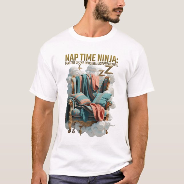 T-shirt Nap Time Ninja T Shirt (Devant)